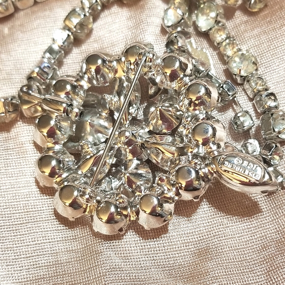 EISENBERG ICE Rare MINT Necklace AND Brooch Combo - Picture 4 of 8